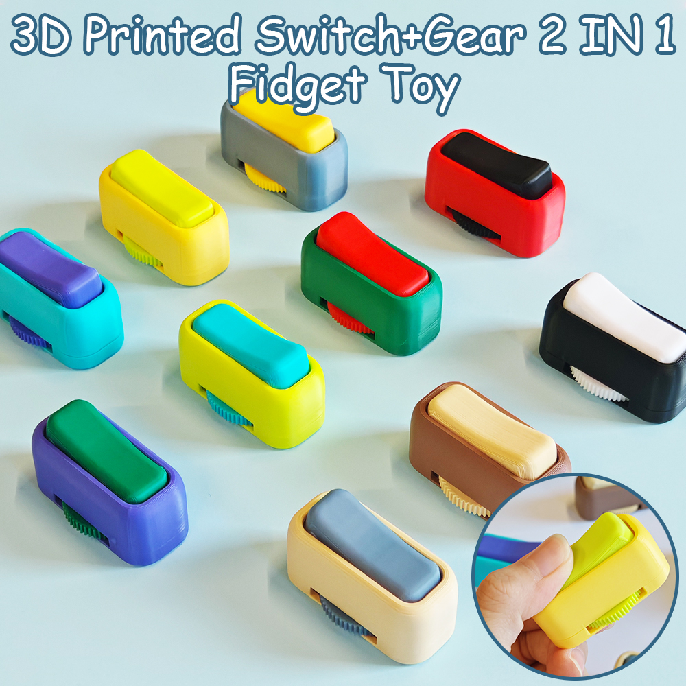 3D Printing Gears - 3D Baskılı Anahtarlar Dişli 2'si 1