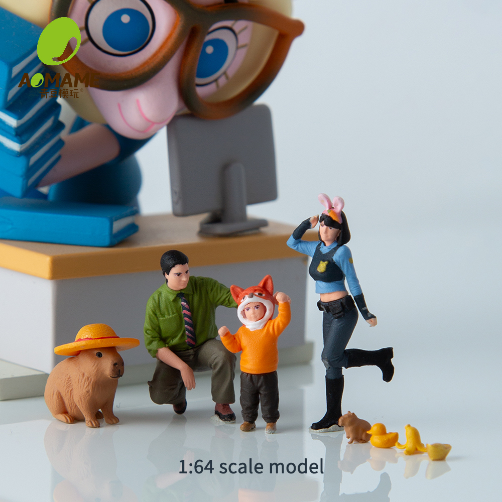 3D Printing Kit - Kicarmod 1/64 Hayvanat Bahçesi Karakter Kostüm