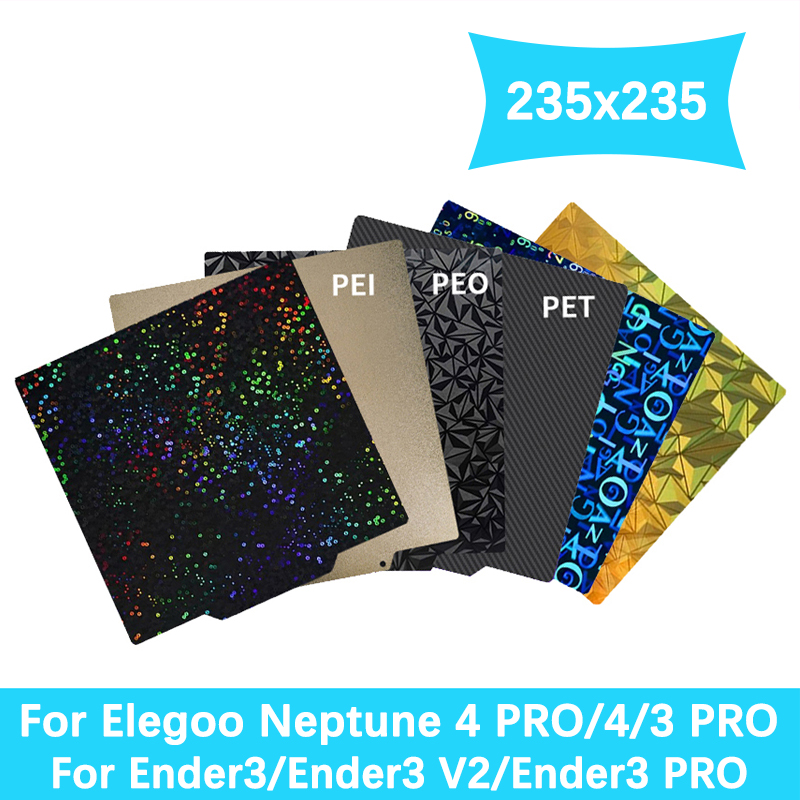 Pei Sheet - 235x235mm PEI PEO PET PEY Yay