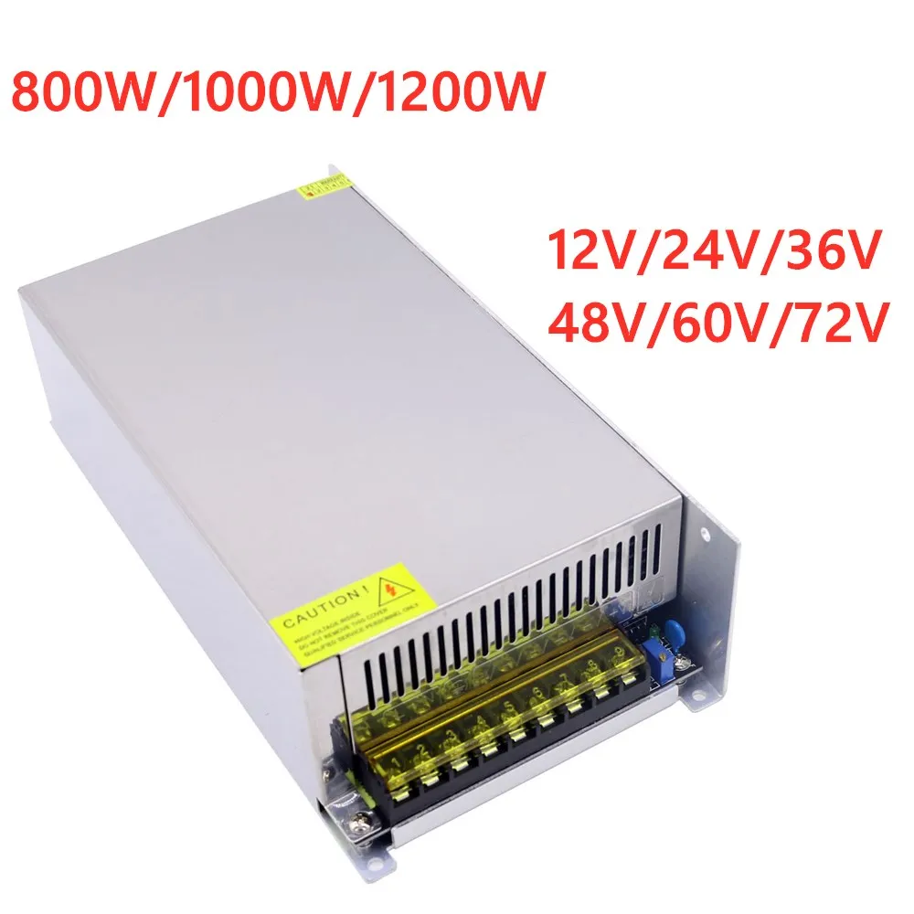 3D Printer Power Supply - 1200W/1000W/800W Anahtarlamalı Güç Kaynağı Ayarlanabilir DC