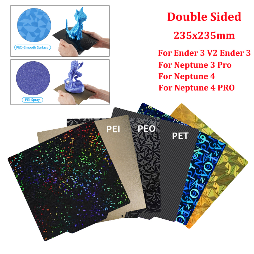 Pei Sheet - Elegoo Neptune 4 PRO için Yapı