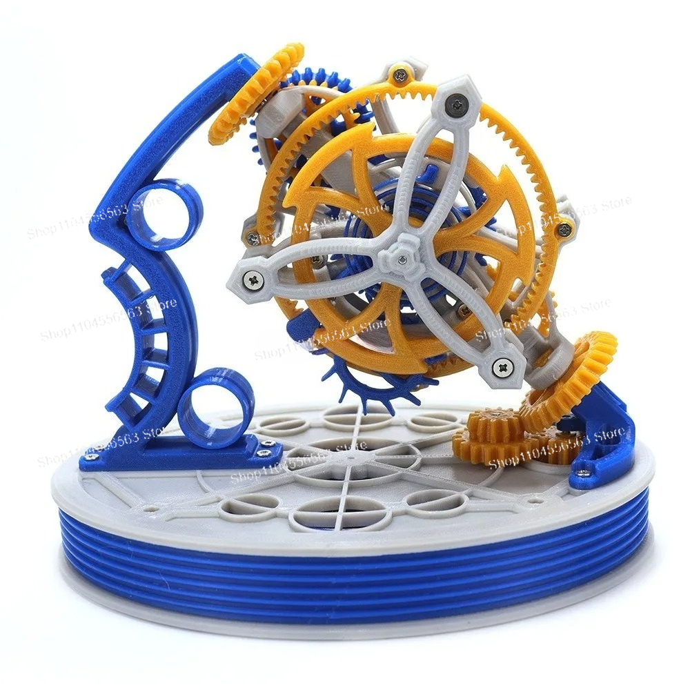 3D Printing Gears - Çift Eksenli Tourbillon Model Güçlü 3D