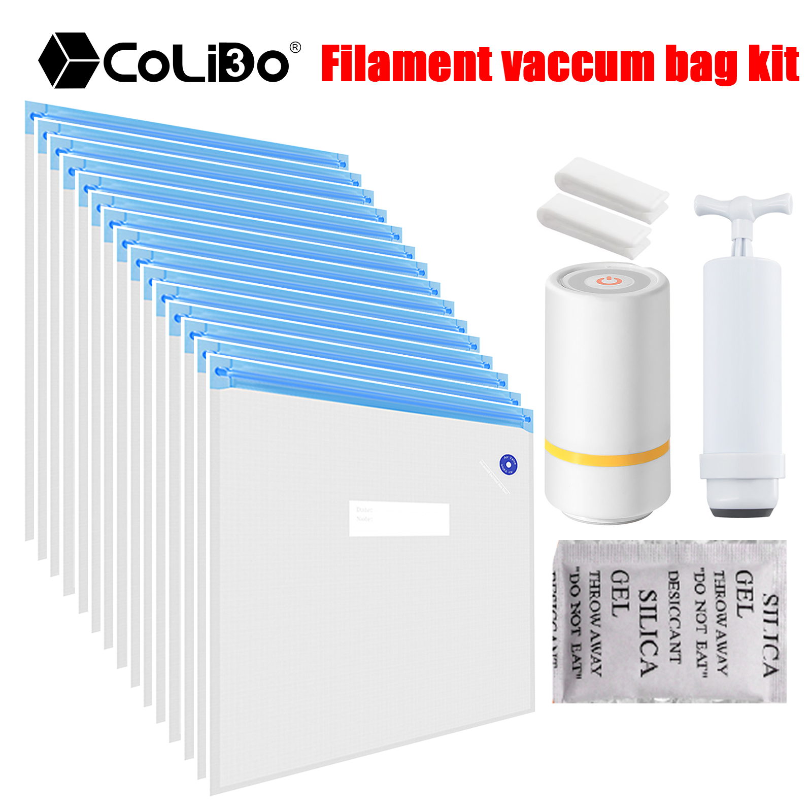 Petg Filament - Filament Vakum Saplı Torba Hava Pompası