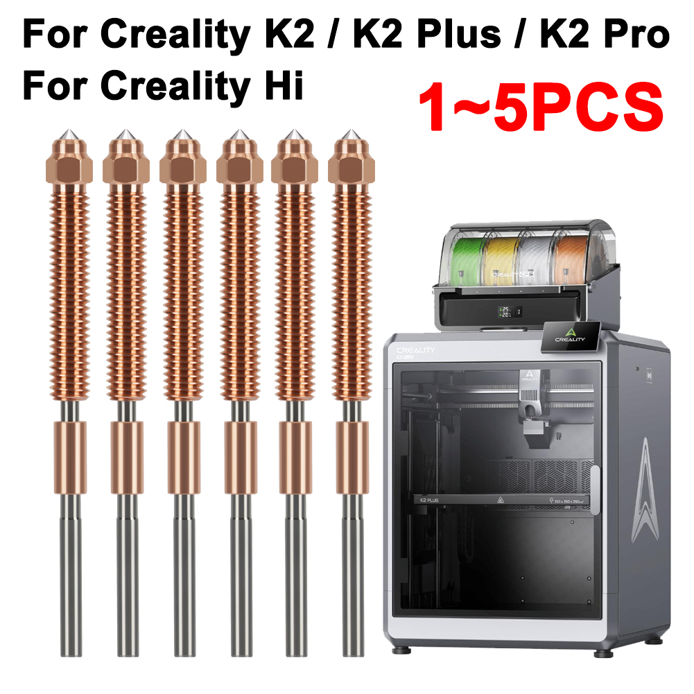 Nozzle 0.4Mm Hardened - Creality K2/K2 Plus/K2Pro için Unicorn Sertleştirilmiş