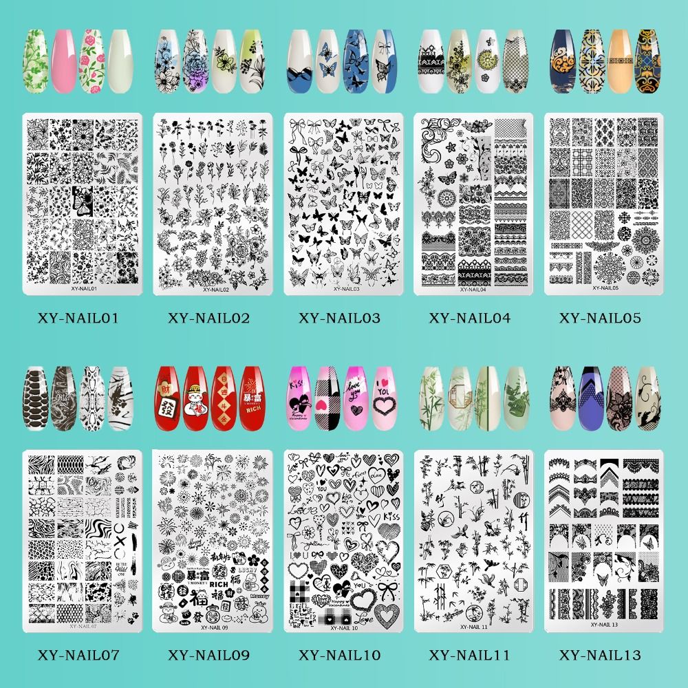 3D Printing Templates Free - YENI Paslanmaz Çelik Tırnak Baskı Plakası