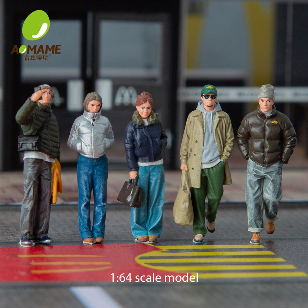 3D Printing Kit - Kicarmod 1/64 Kış Sokak Giyim Seti