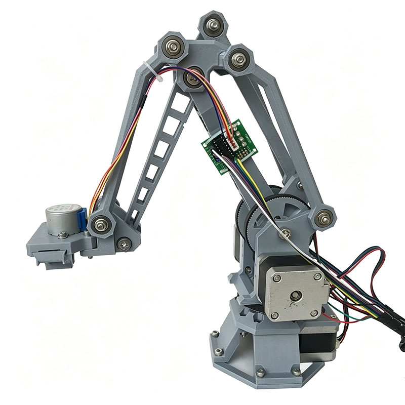 3D Printing Robot Arm - 4 Eksenli 4DOF Step Motorlu Robotik