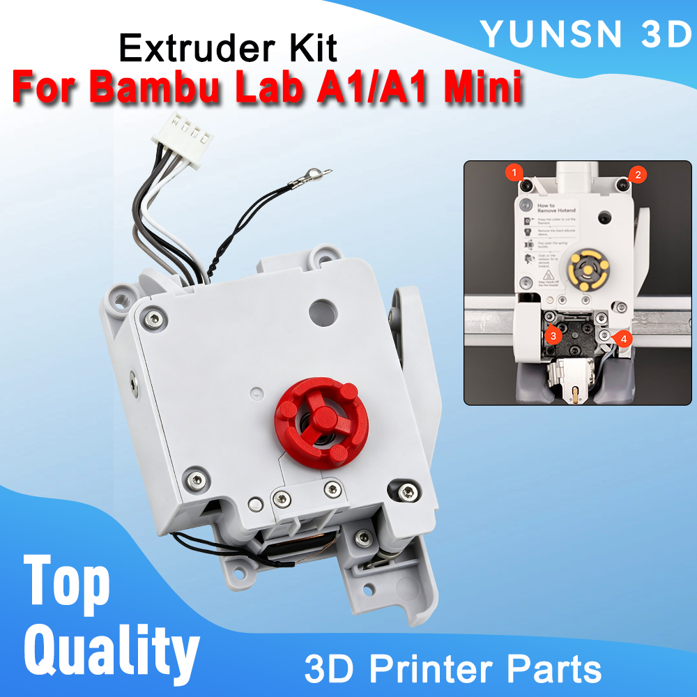 3D Printing Gears - Bambu Lab A1/A1 Mini için Ekstruder