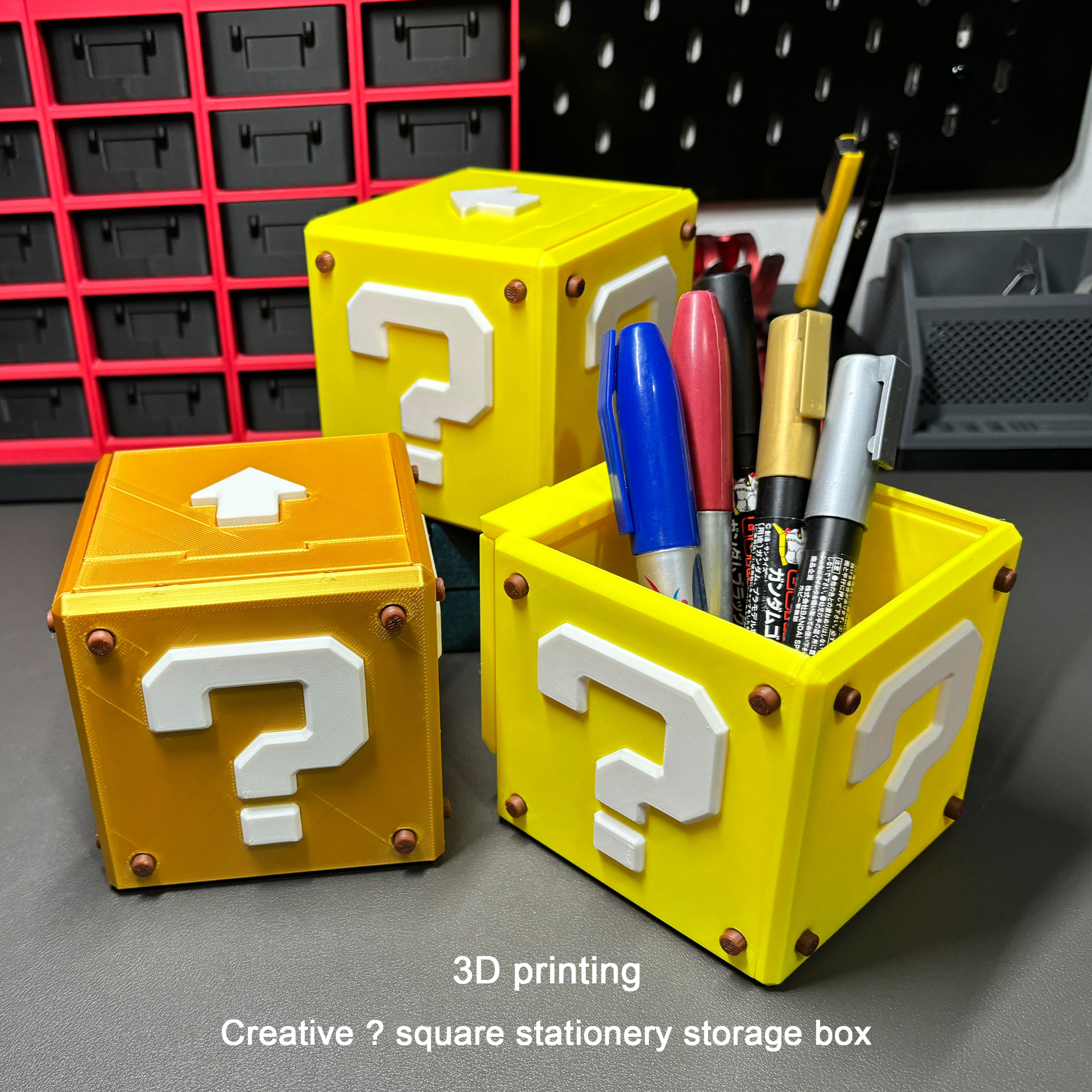 3D Printing Question - 3D Baskı Kalem Tutucu Yaratıcı Soru