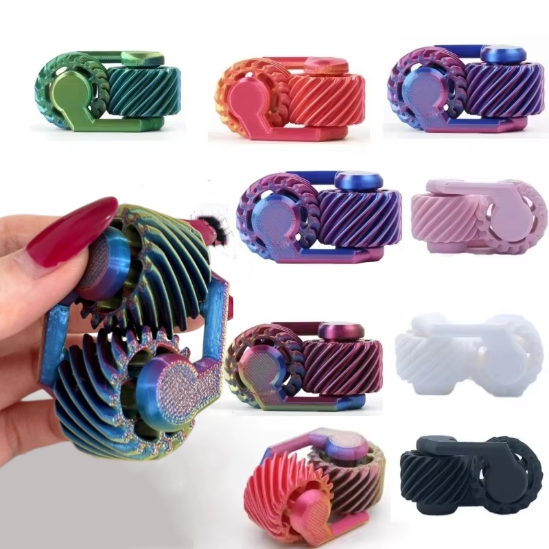 3D Printing Gears - 1 adet 3D baskılı Fidget Spinner