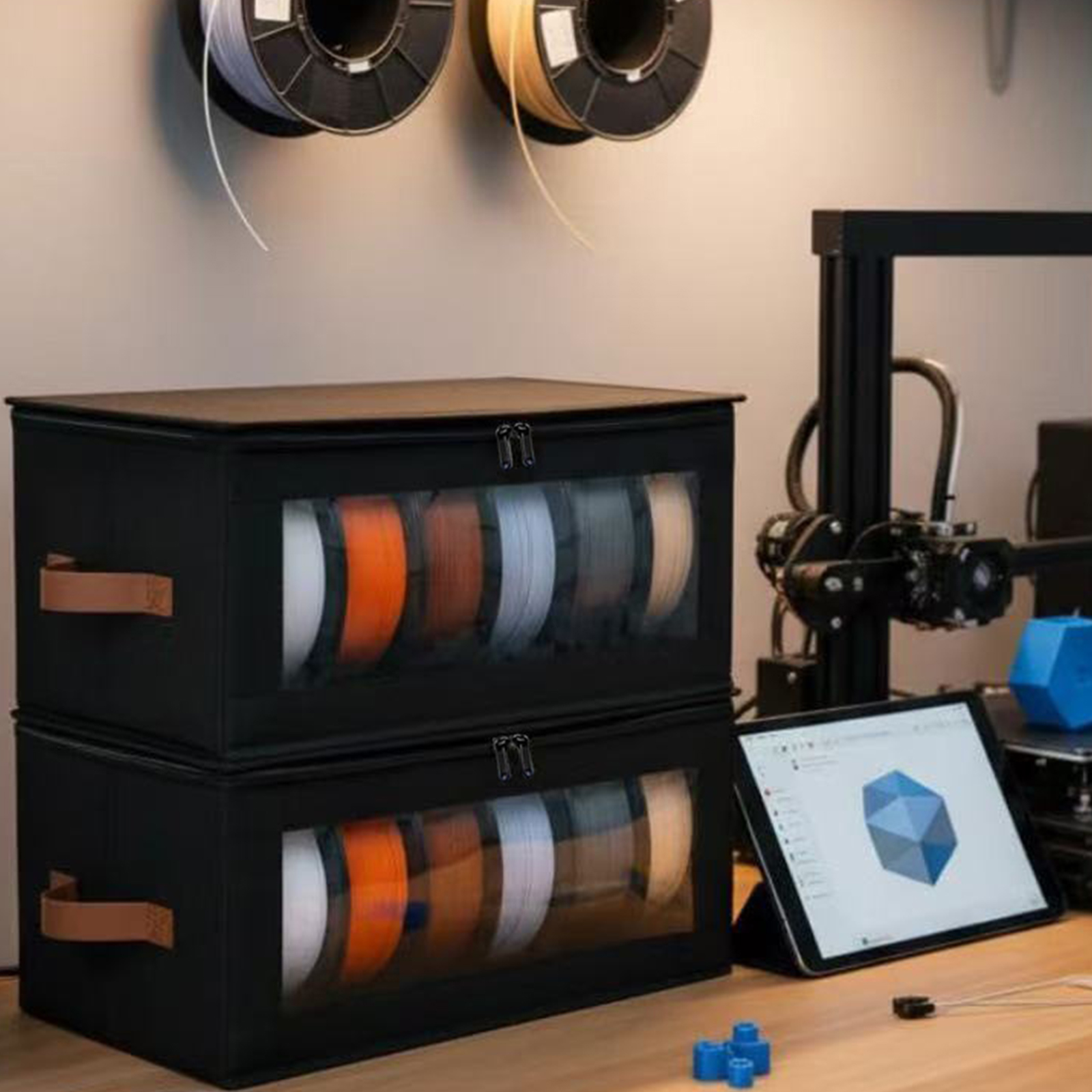 1-10X 3D Yazıcı Filament Sakla - 3D Printing House Machine incelemesi ve fiyatı