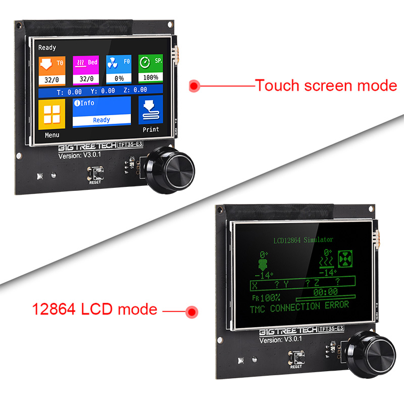 BIGTREETECH TFT35 E3 V3.0 3D Y - Pei Sheet incelemesi ve fiyatı