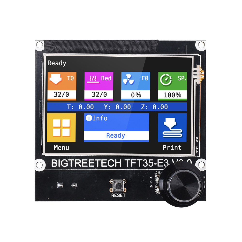 BIGTREETECH TFT35 E3 V3.0 3D Y - Pei Sheet incelemesi ve fiyatı