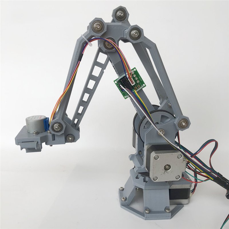 3D Baskı Yüksek Hassasiyetli 4 - 3D Printing Robot Arm incelemesi ve fiyatı