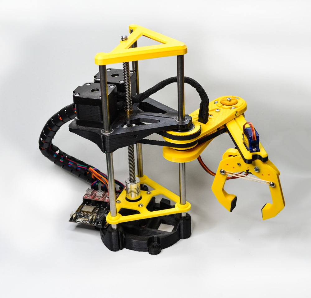 Çok Eksenli Scara Robot Kolu 3 - 3D Printing Robot Arm incelemesi ve fiyatı