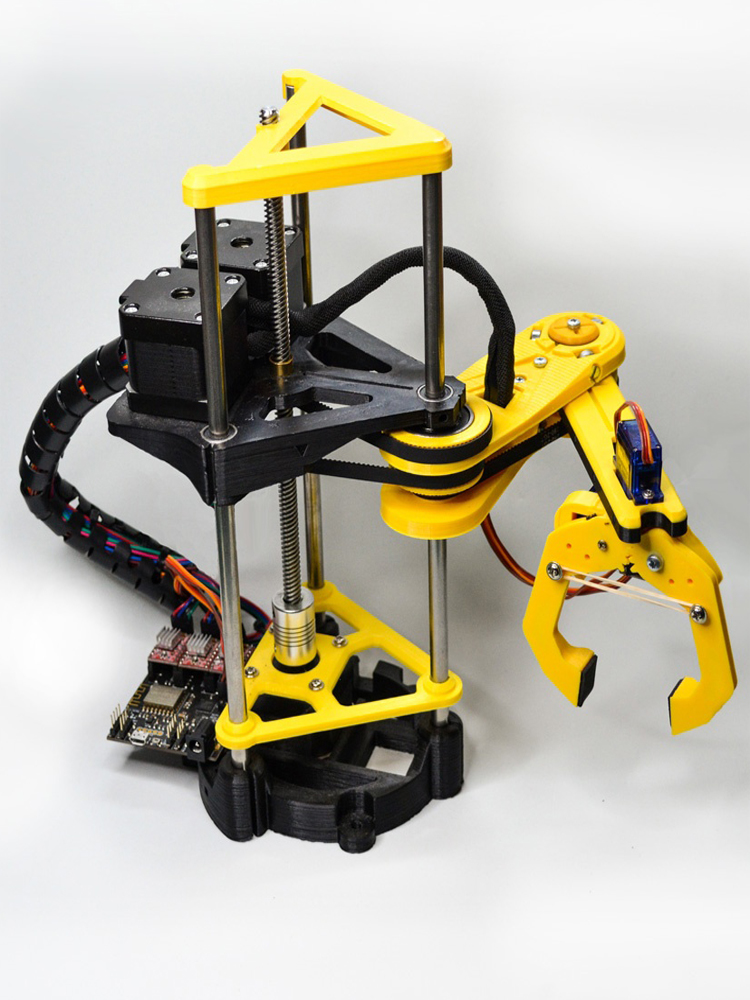 Çok Eksenli Scara Robot Kolu 3 - 3D Printing Robot Arm incelemesi ve fiyatı