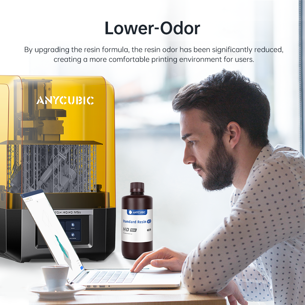 ANYCUBIC Standart Reçine V2 40 - 3D Printing House Machine incelemesi ve fiyatı