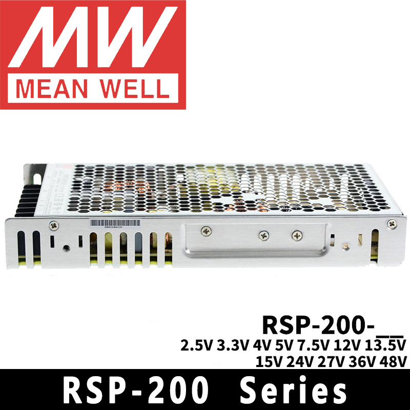 Mean Well RSP-200-2.5/3.3/4/5/ - 3D Printer Power Supply incelemesi ve fiyatı