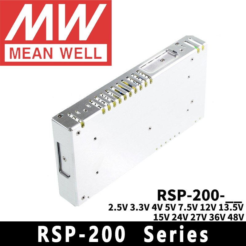 Mean Well RSP-200-2.5/3.3/4/5/ - 3D Printer Power Supply incelemesi ve fiyatı
