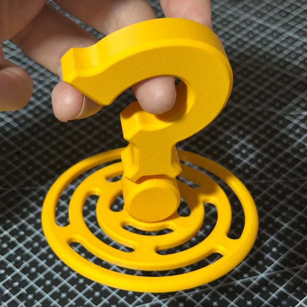 Yaratıcı 3D Baskılı Soru İşare - 3D Printing Question incelemesi ve fiyatı