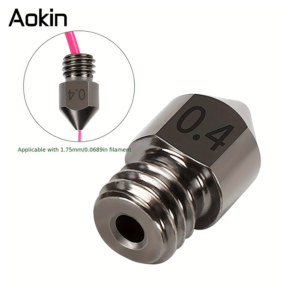 1/5/10 adet MK8 meme yükseltme - Nozzle 0.4Mm Hardened incelemesi ve fiyatı