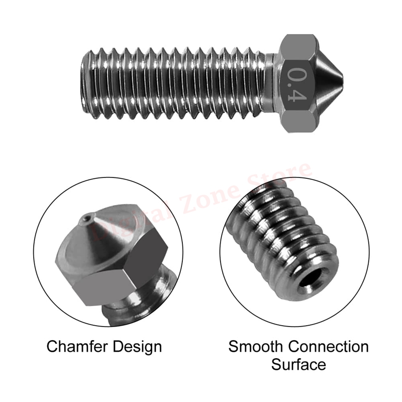10 adet V6 sertleştirilmiş çel - Nozzle 0.4Mm Hardened incelemesi ve fiyatı