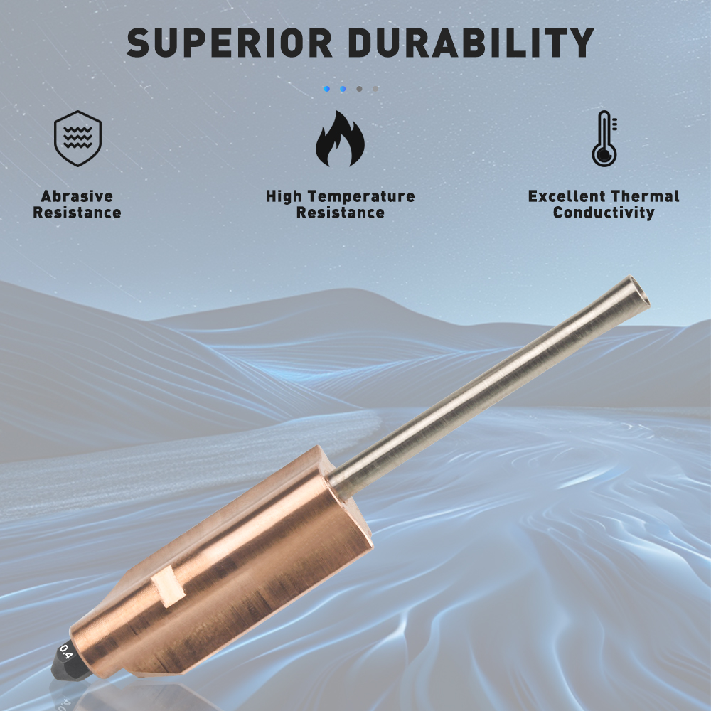 Flashforge AD5X Bimetalik Sert - Nozzle 0.4Mm Hardened incelemesi ve fiyatı