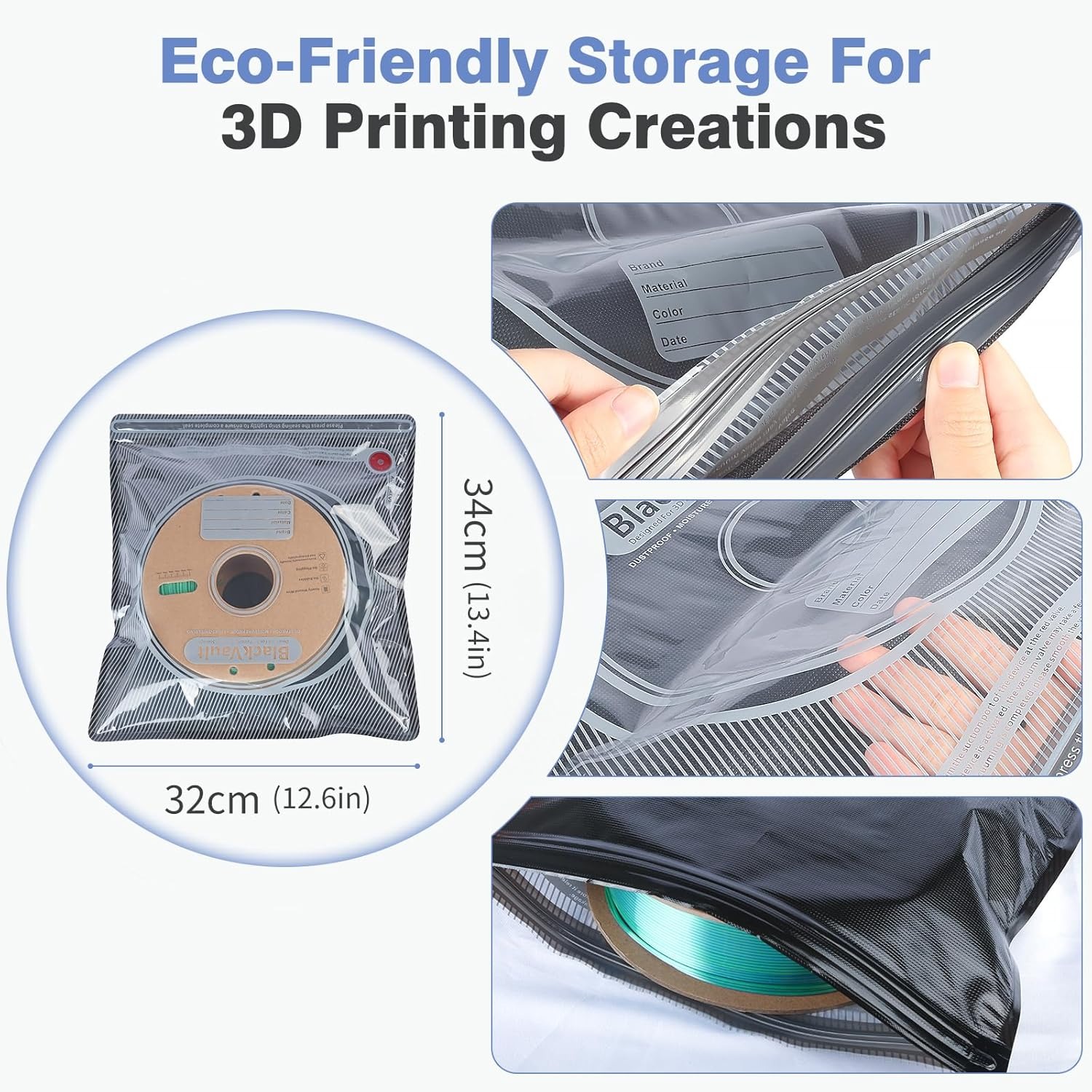 3D Filament Çantası Siyah Fila - Petg Filament incelemesi ve fiyatı