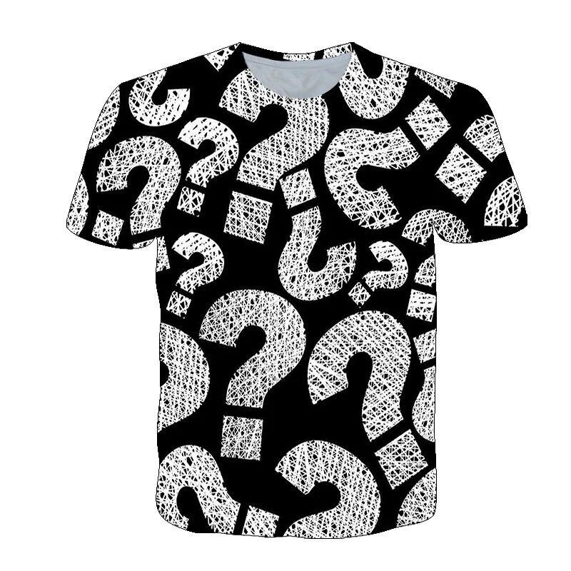Fun Question Mark T Shirt For  - 3D Printing Question incelemesi ve fiyatı
