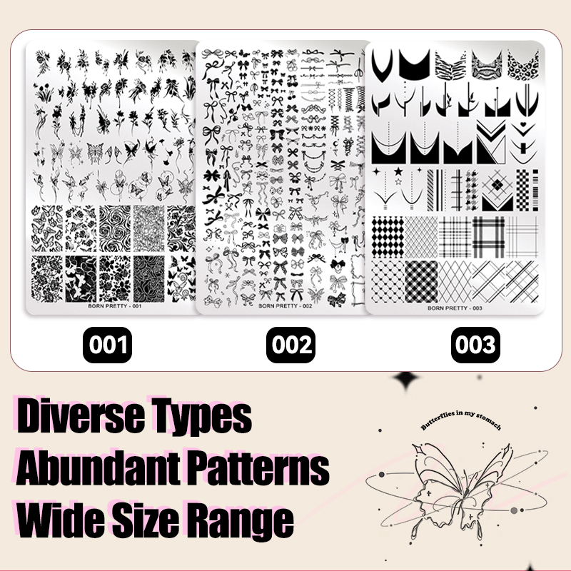 BORN PRETTY Çiçek Desenli Tırn - 3D Printing Templates Free incelemesi ve fiyatı
