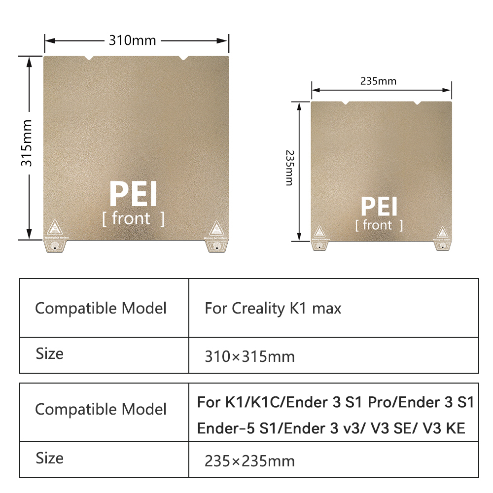 K1 Max Yapı Plakası Creality K - Pei Sheet incelemesi ve fiyatı