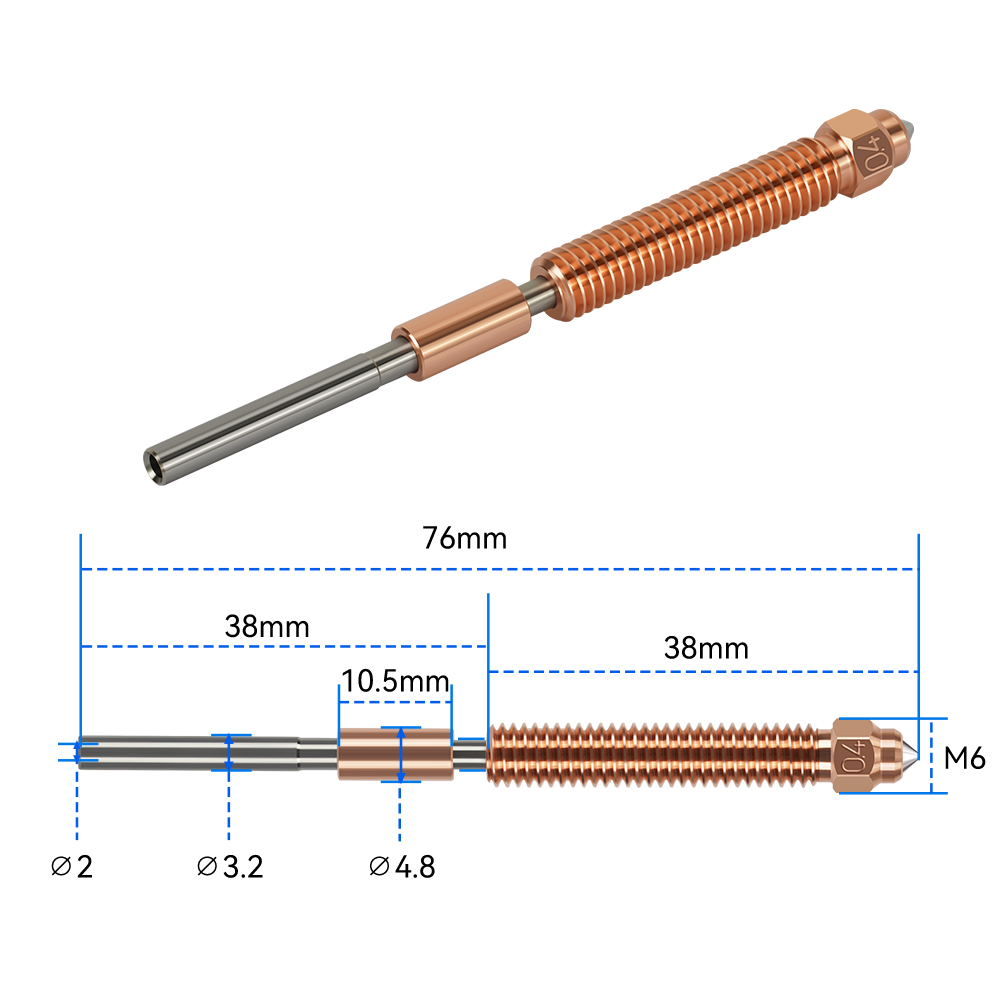 Creality K2/K2 Plus/K2Pro için - Nozzle 0.4Mm Hardened incelemesi ve fiyatı
