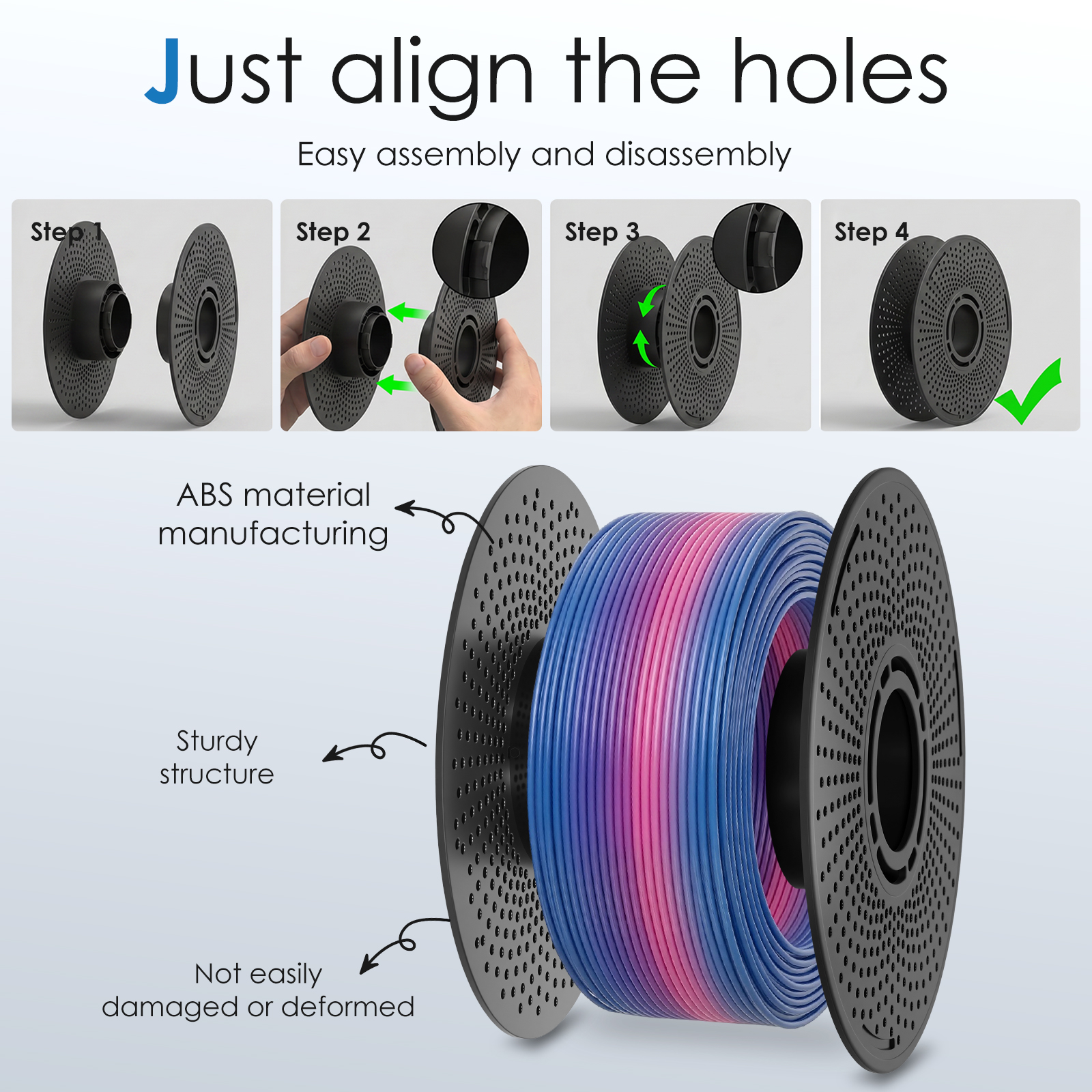 2 Adet Yeniden Kullanılabilir  - Petg Filament incelemesi ve fiyatı