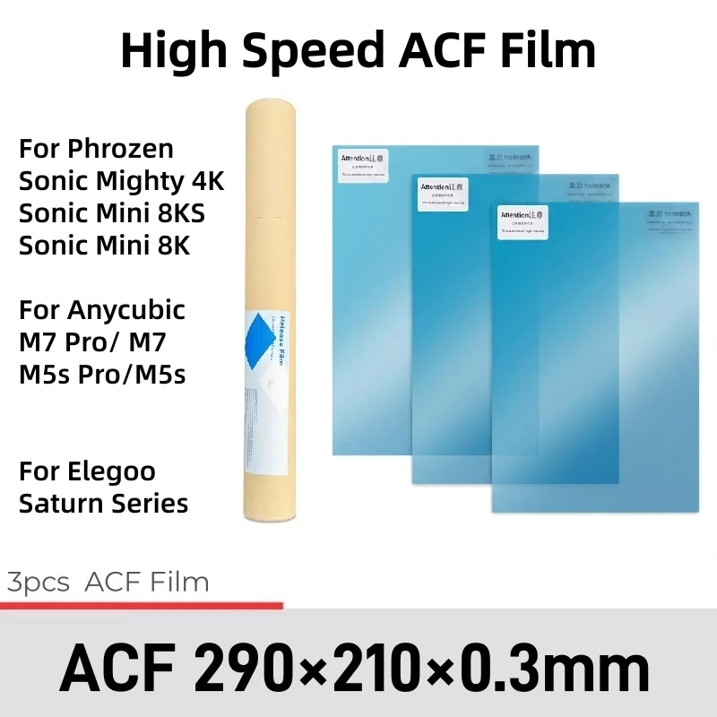 3 Adet ACF Film A4 Boyut 210*2 - 3D Printing House Machine incelemesi ve fiyatı