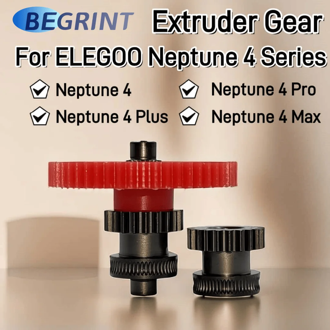 Elegoo Neptün 4 Ekstruder Dişl - 3D Printing Gears incelemesi ve fiyatı