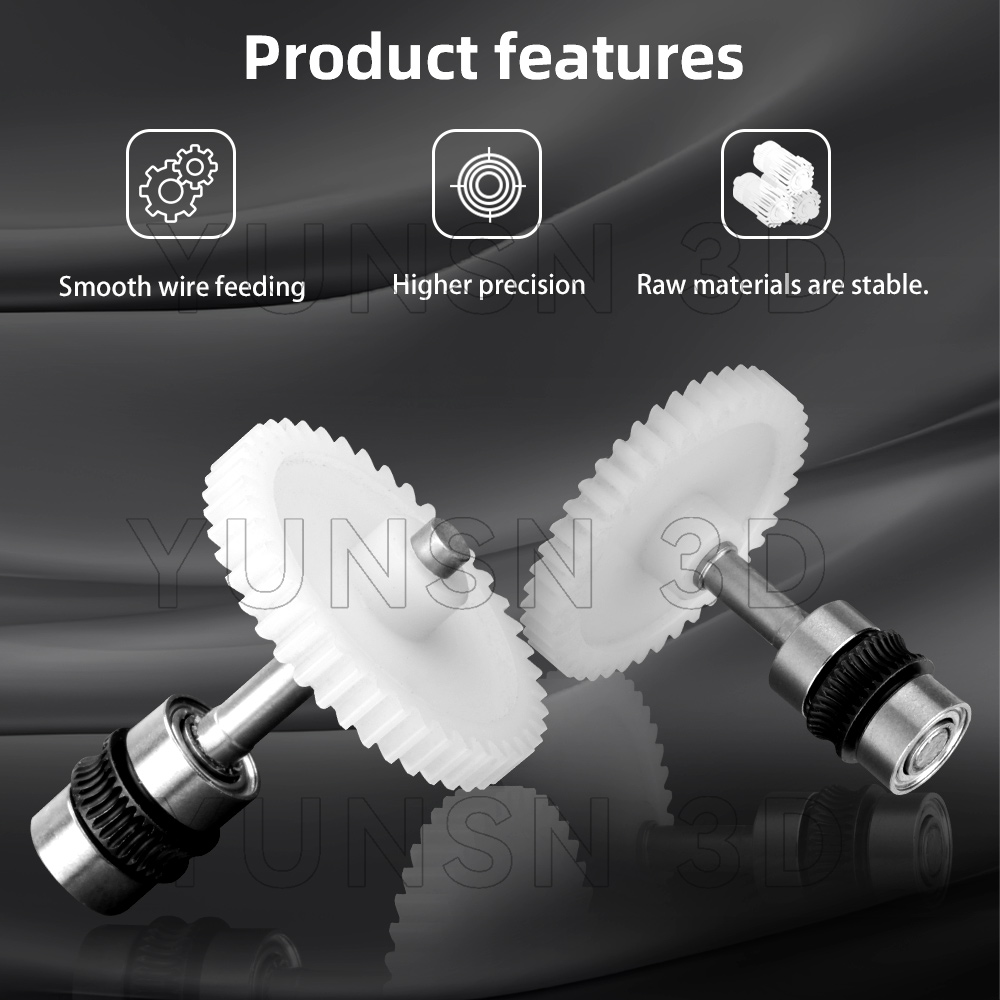 Bambu Lab AMS 5 Yollu Ekstrude - 3D Printing Gears incelemesi ve fiyatı