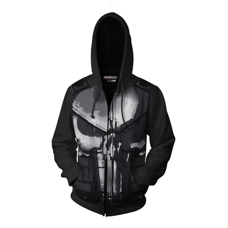 3D Baskılı Punisher Fermuarlı  - 3D Printing Kit incelemesi ve fiyatı