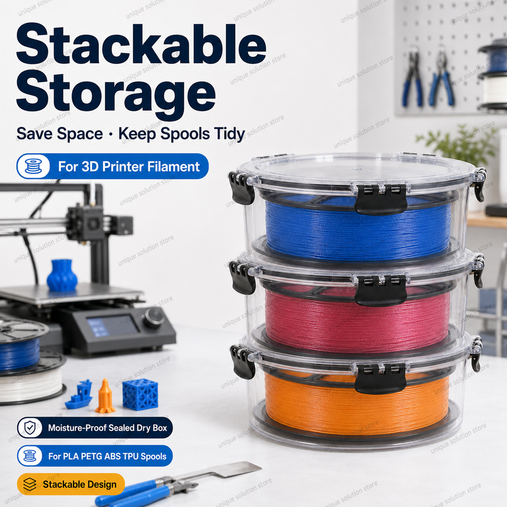 Yuvarlak Filament Saklama Kutu - Petg Filament incelemesi ve fiyatı