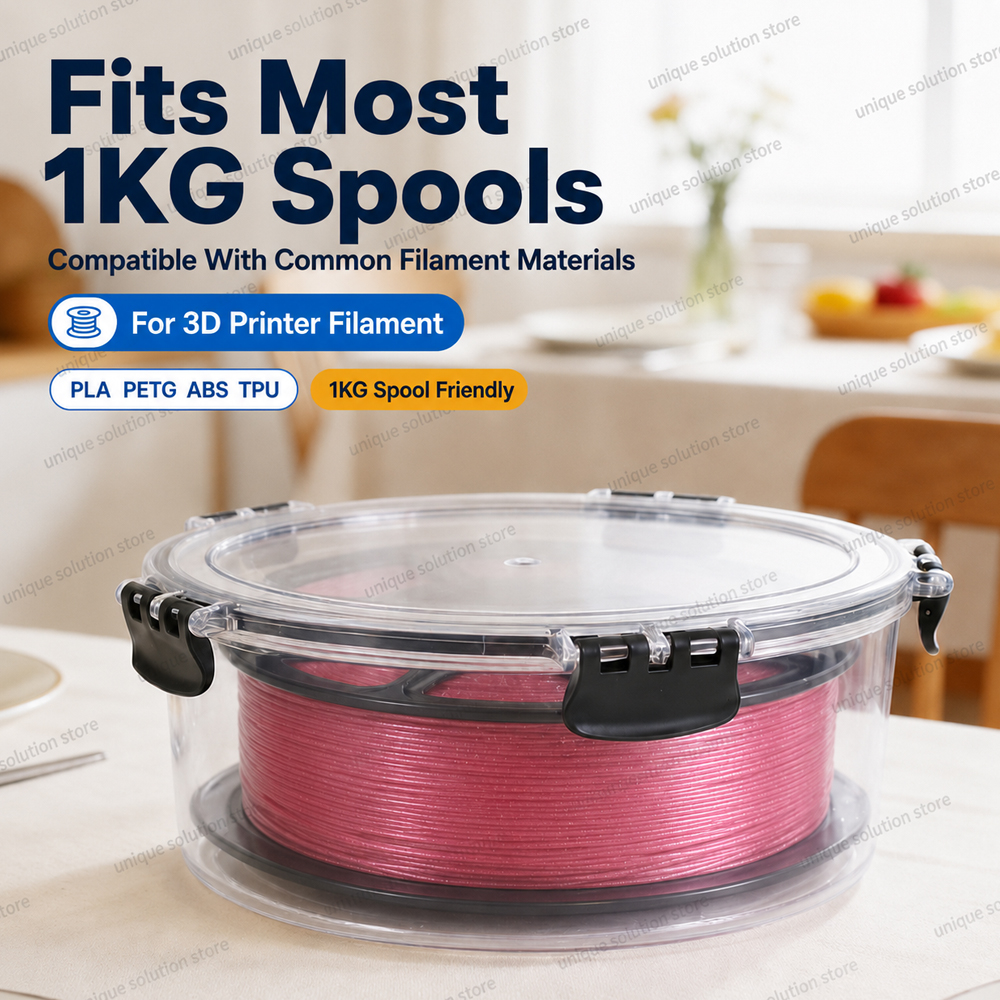 Yuvarlak Filament Saklama Kutu - Petg Filament incelemesi ve fiyatı