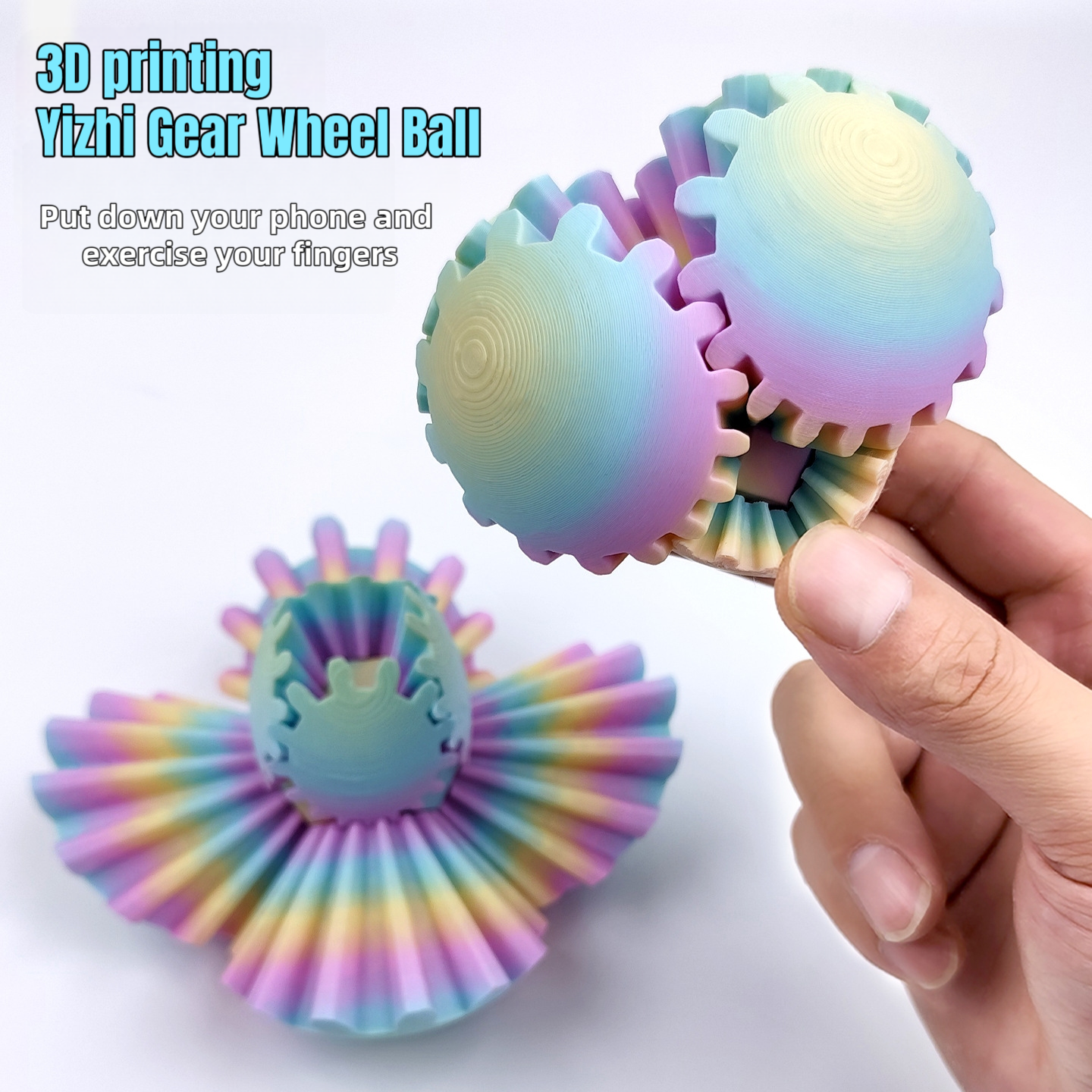 3D Baskılı Bulmaca Parçaları,  - 3D Printing Gears incelemesi ve fiyatı