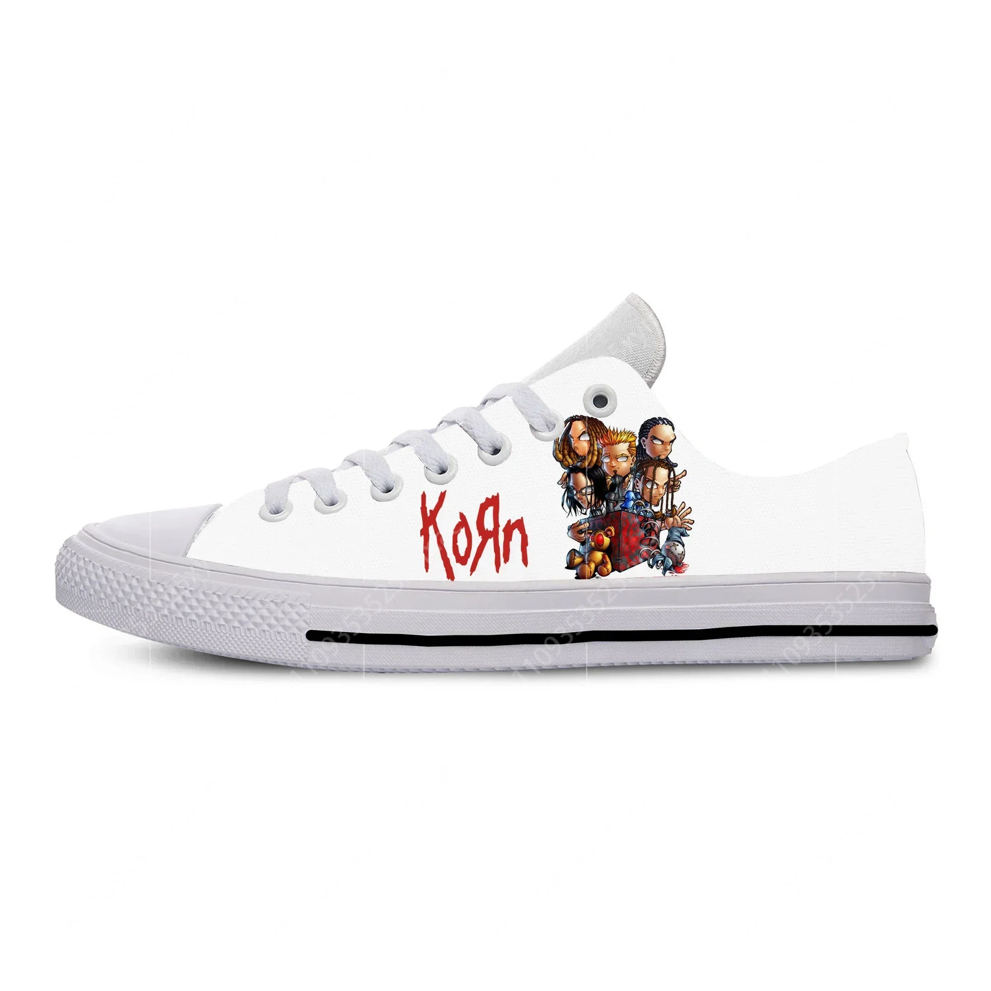 Korn Rock Band Düşük Top Spor  - 3D Printing Rock incelemesi ve fiyatı