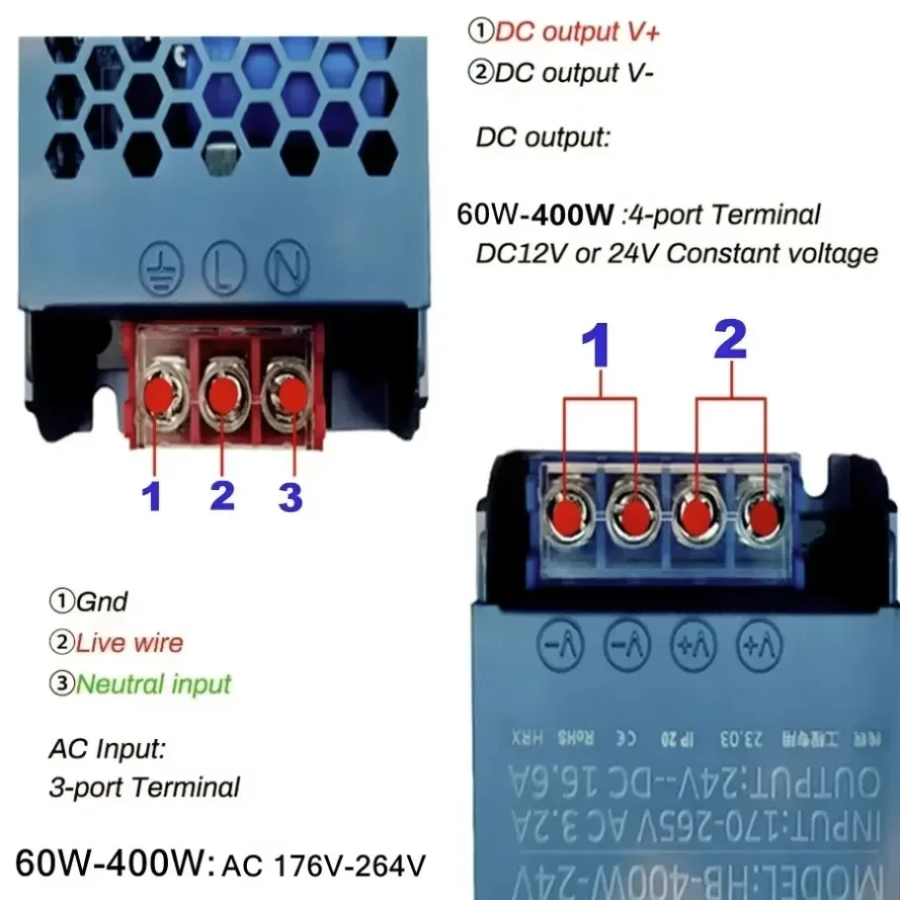 Ultra İnce 12V/24V LED Güç Kay - 3D Printer Power Supply incelemesi ve fiyatı