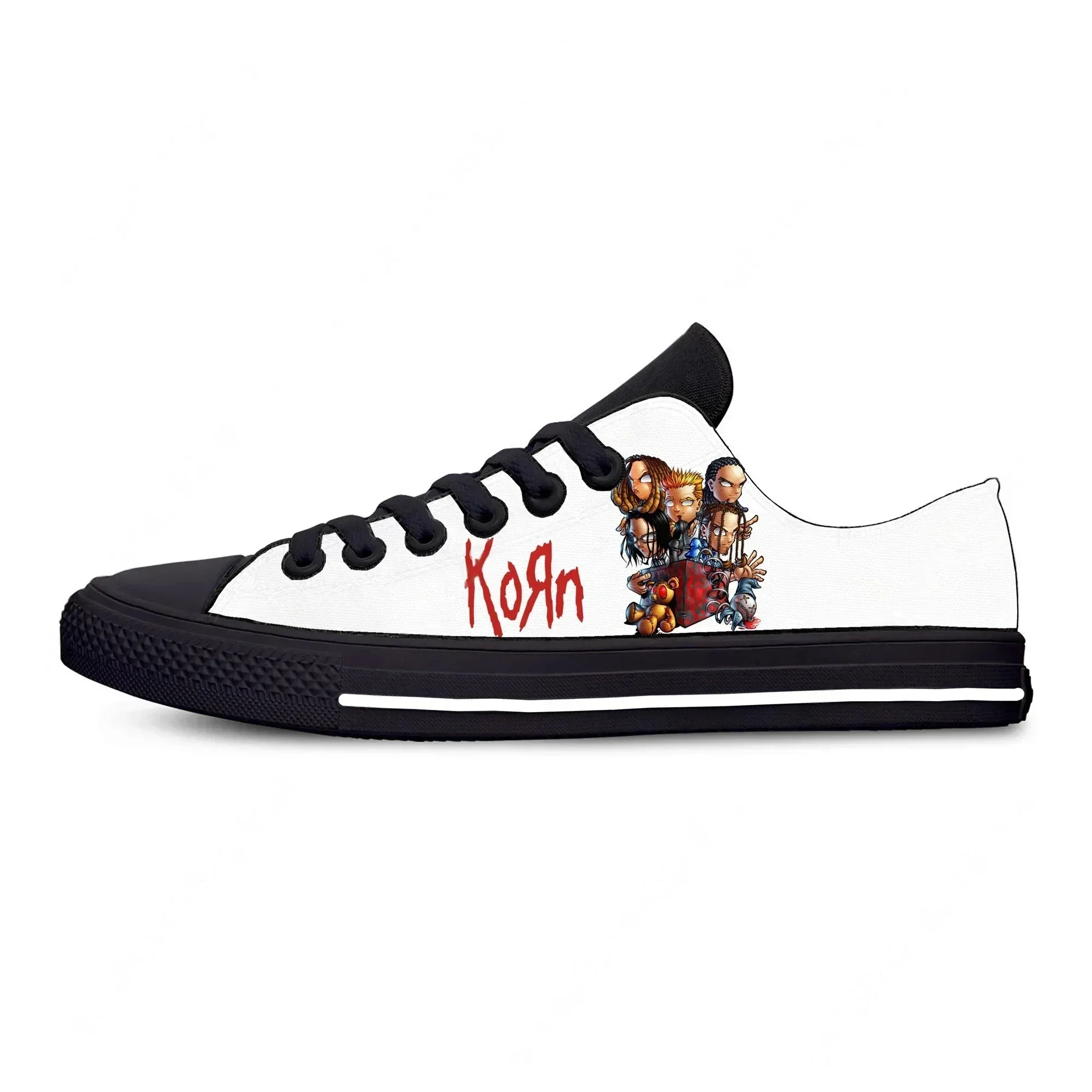 Korn Rock Band Düşük Top Spor  - 3D Printing Rock incelemesi ve fiyatı