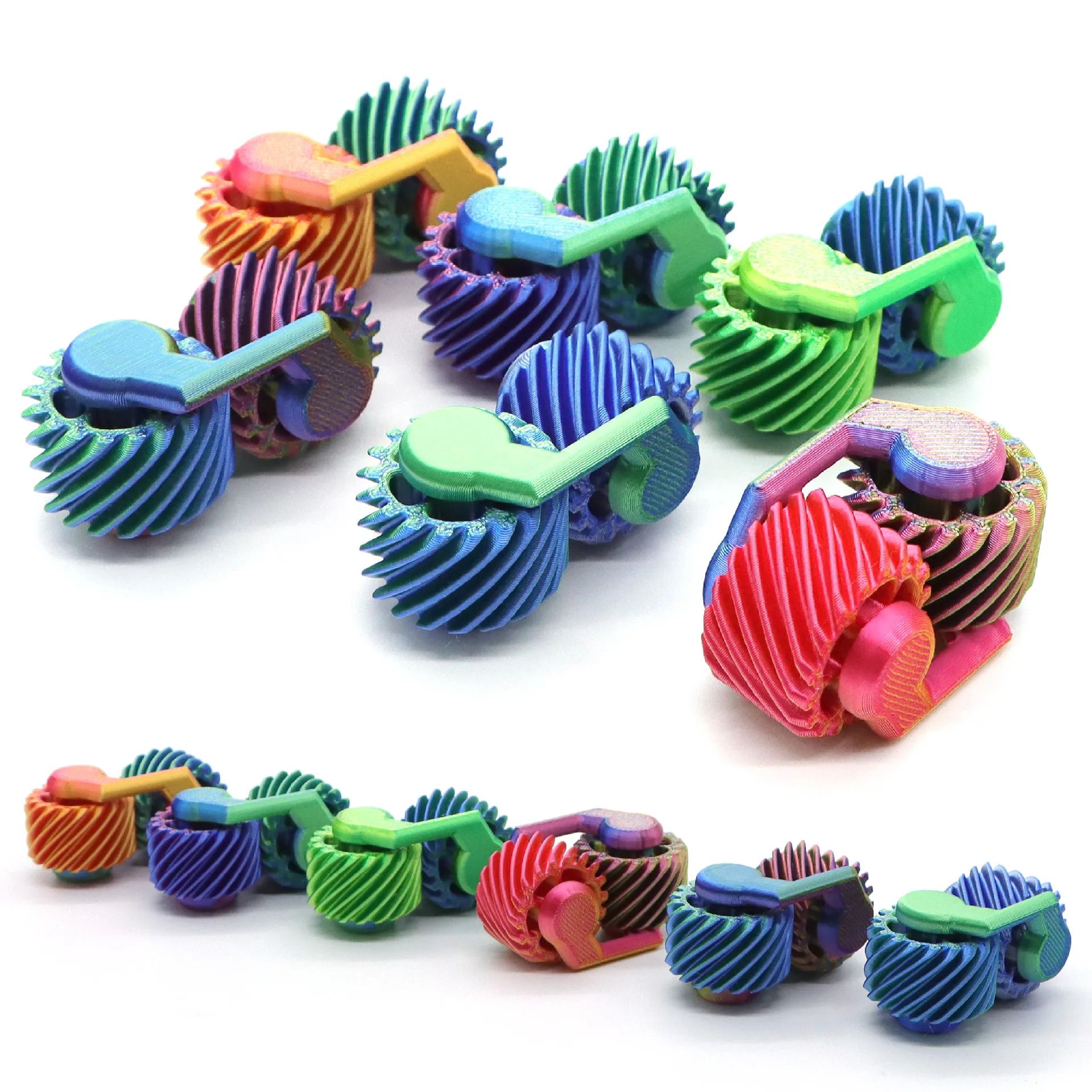Popüler Fidget 3D Baskılı Parm - 3D Printing Gears incelemesi ve fiyatı