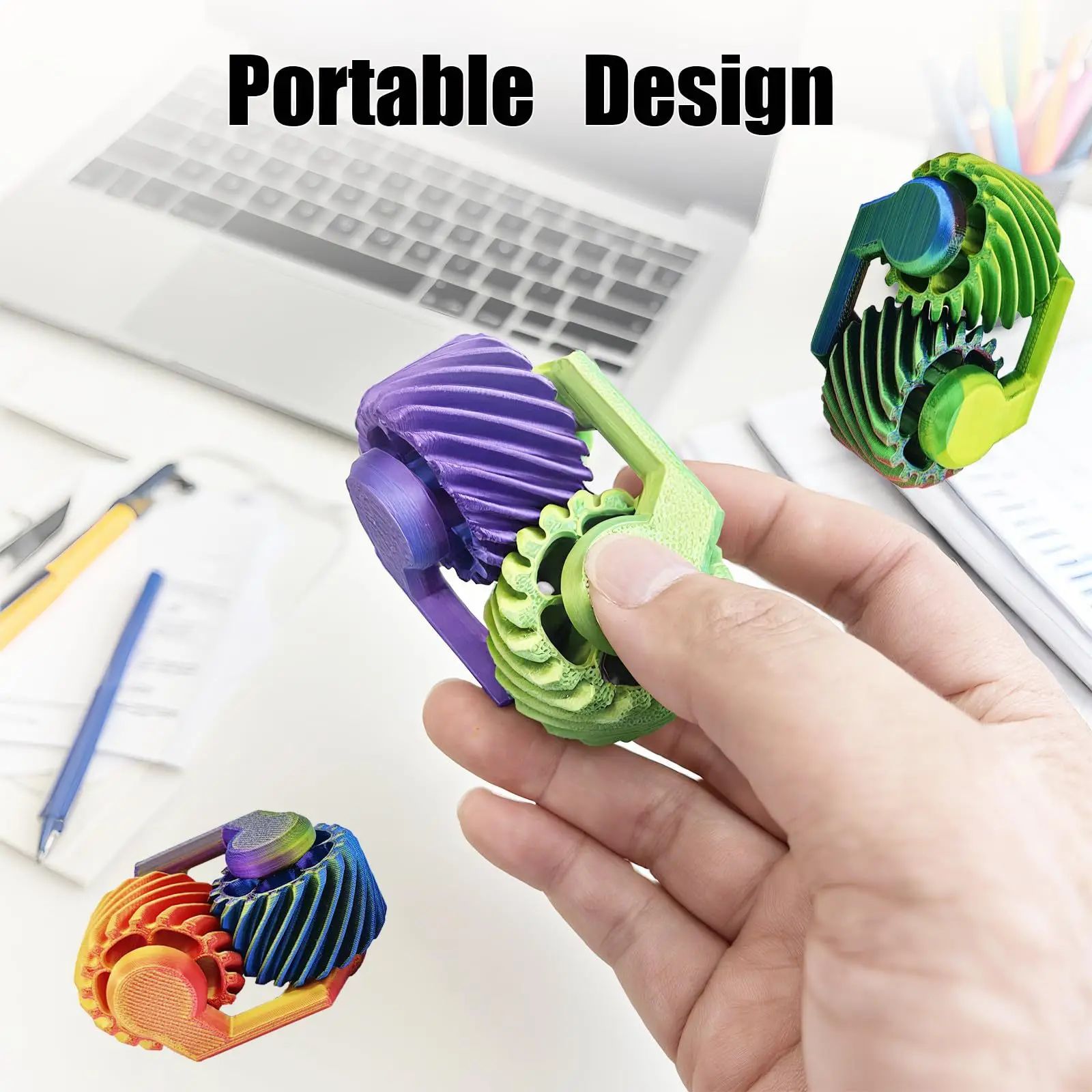Popüler Fidget 3D Baskılı Parm - 3D Printing Gears incelemesi ve fiyatı
