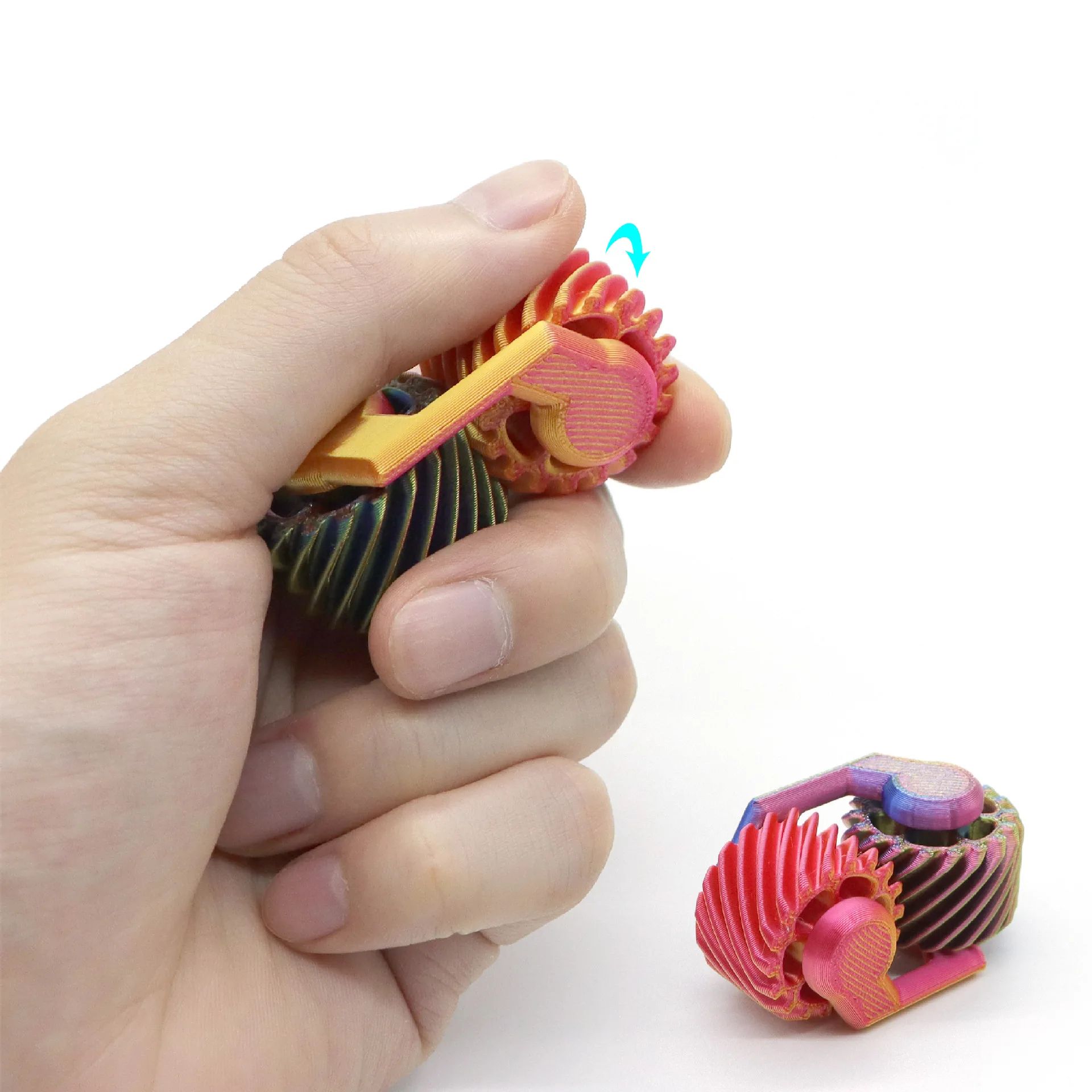 Popüler Fidget 3D Baskılı Parm - 3D Printing Gears incelemesi ve fiyatı