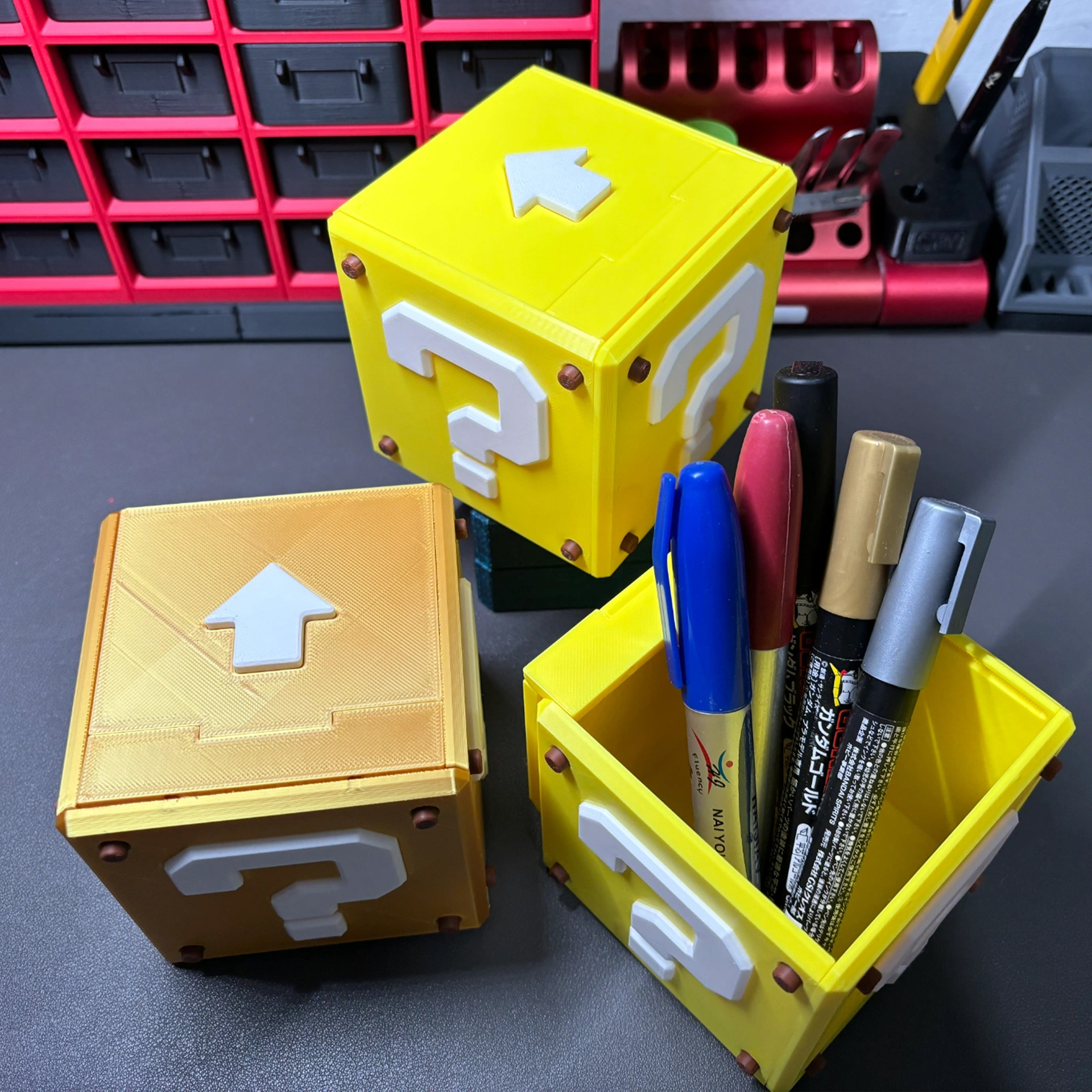 3D Baskı Kalem Tutucu Yaratıcı - 3D Printing Question incelemesi ve fiyatı