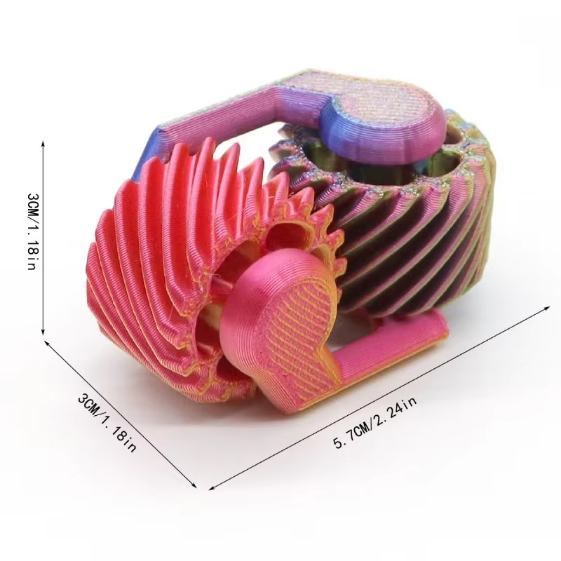 1 adet 3D baskılı Fidget Spinn - 3D Printing Gears incelemesi ve fiyatı
